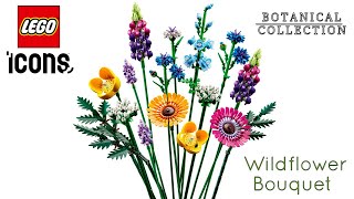YouTube Thumbnail LEGO® ICONS Wildblumenstrauß (10313) - Speed build