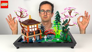 YouTube Thumbnail LEGO Tranquil Garden Review