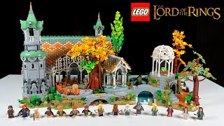 YouTube Thumbnail Bombastisch, aber leider nicht für alle: LEGO Herr der Ringe &#39;Bruchtal&#39; Review! | Set 10316