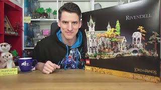 YouTube Thumbnail Das größte Herr der Ringe-Set - Live-Bauen mit dem Helden - Lego 10316 - 6167 Teile für 500€
