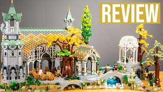 YouTube Thumbnail LEGO Lord of the Rings™ - Bruchtal REVIEW | Set 10316