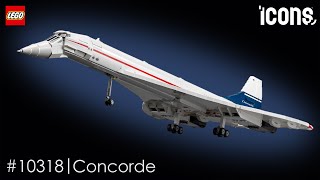 YouTube Thumbnail LEGO Icons - Concorde 10318