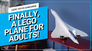 YouTube Thumbnail LEGO 10318 Concorde is a trap for &#39;real&#39; grown-ups