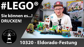 YouTube Thumbnail Gelddruckmaschine von LEGO® mit Nostalgie - Es ist perfekt! - LEGO® Icons 10320 - Eldorado Festung