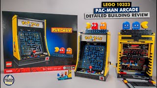 YouTube Thumbnail LEGO 10323 PAC-MAN Arcade detailed building review