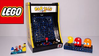 YouTube Thumbnail Lego Icons 10323 PAC-MAN Arcade with Power Functions Speed Build