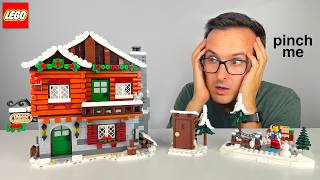 YouTube Thumbnail LEGO Alpine Lodge is unbelievable (Review)