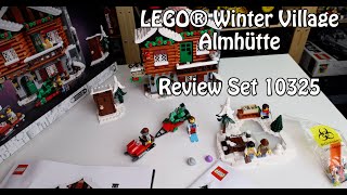 YouTube Thumbnail Gemeinsames Bauen: Review LEGO Almhütte / Alpine Lodge (Icons Set 10325)