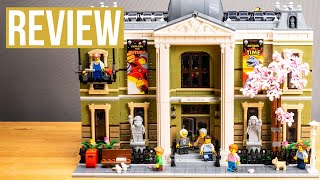 YouTube Thumbnail LEGO Icons Naturhistorisches Museum Modular REVIEW | Set 10326