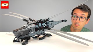 YouTube Thumbnail LEGO Dune Ornithopter - First Look