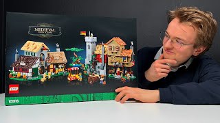 YouTube Thumbnail 230€ für eine bunte Packung: LEGO 18+ &#39;Mittelalterlicher Marktplatz&#39; Review! | Set 10332