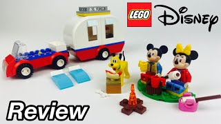 YouTube Thumbnail LEGO Disney: Mickey and Minnie&#39;s Camping Trip (10777) Review