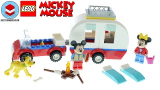 YouTube Thumbnail LEGO Disney 10777 Mickey and Minnie&#39;s Camping Trip Speed Build