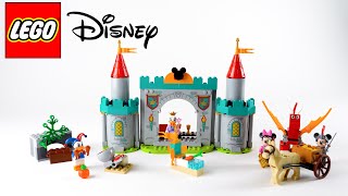 YouTube Thumbnail LEGO Disney 10780 - Mickey and Friends Castle Defenders - Speed Build