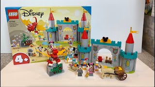 YouTube Thumbnail LEGO Disney Mickey And Friends 10780 Mickey And Friends Castle Defenders REVIEW!