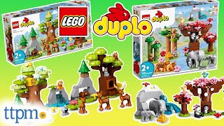 YouTube Thumbnail LEGO Duplo Wild Animals Assorted Sets Review!