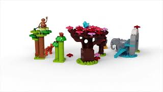 YouTube Thumbnail Lego Duplo Wild Animals of Asia 10974