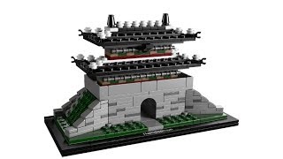 YouTube Thumbnail LEGO Architecture Sungnyemun, Seoul Korea Set 21016