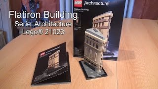 YouTube Thumbnail Test Lego Flatiron Building (Architecture Set 21023 deutsch)