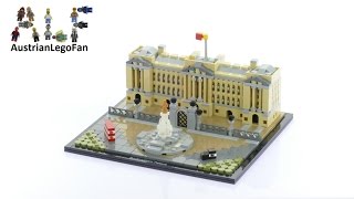 YouTube Thumbnail Lego Architecture 21029 Buckingham Palace - Lego Speed Build Review