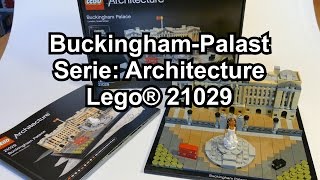 YouTube Thumbnail LEGO Buckingham-Palast: Set 21029 Review deutsch (Architecture Set)