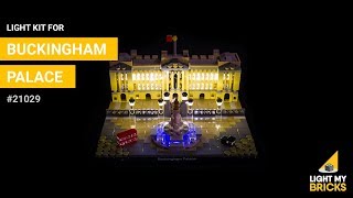 YouTube Thumbnail LEGO Buckingham Palace #21029 - Light Kit - Light My Bricks