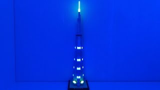 YouTube Thumbnail Lego 21031 Architecture Burj Khalifa Stop Motion / Zeitraffer Aufbau Video