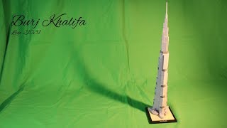 YouTube Thumbnail Lego 21031 - Burj Khalifa