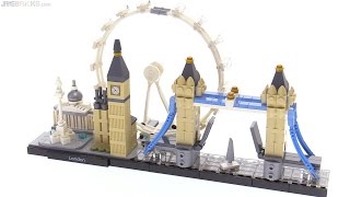 YouTube Thumbnail LEGO Architecture Skylines: London review! 21034 🇬🇧