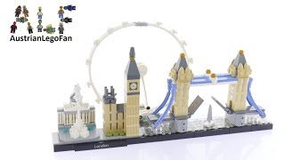 YouTube Thumbnail Lego Architecture 21034 London - Lego Speed Build Review