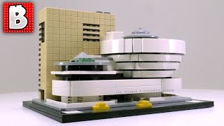 YouTube Thumbnail LEGO Solomon R. Guggenheim Museum Set 21035 | Unbox Build Time Lapse Review