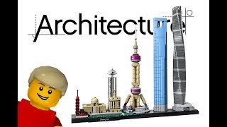 YouTube Thumbnail LEGO Architecture Shanghai (Set 21039) - LEGO Speed build