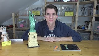 YouTube Thumbnail LEGO® Architecture 21042 - Die Freiheitsstatue und eine Lösung für das Gesicht