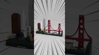 YouTube Thumbnail Speed Build Animation | LEGO 21043 San Francisco Skyline