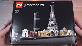 YouTube Thumbnail Pure build: LEGO Architecture Paris 21044 in real time
