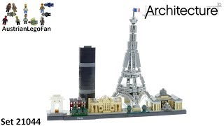 YouTube Thumbnail Lego Architecture 21044 Paris Skyline - Lego 21044 Speed Build