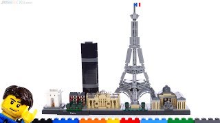 YouTube Thumbnail LEGO Architecture Paris 21044 review!