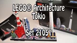 YouTube Thumbnail Review: LEGO Tokio (Architecture Set 21051)