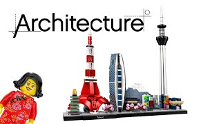YouTube Thumbnail LEGO Architecture Tokio (21051) - Speed build