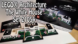 YouTube Thumbnail Review: LEGO The White House (Architecture Set 21054 aus 2020)