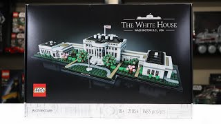 YouTube Thumbnail LEGO Architecture 21054 WHITE HOUSE Review! (2020)