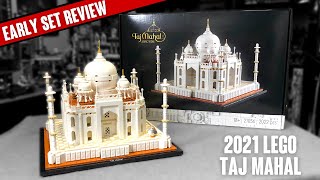 YouTube Thumbnail EARLY REVIEW: LEGO Taj Mahal 2021 - Architecture Set 21056