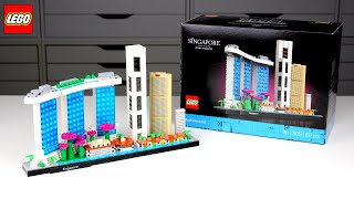 YouTube Thumbnail LEGO SINGAPORE REVIEW -  ARCHITECTURE 21057