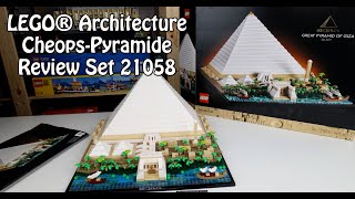 YouTube Thumbnail Review LEGO Cheops-Pyramide (Architecture Set 21058)