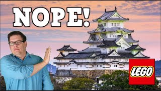 YouTube Thumbnail Think Twice Before buying the LEGO Architecture Himeji Castle 21060