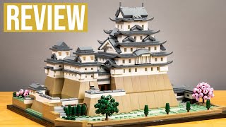 YouTube Thumbnail LEGO Architecture Burg Himeji REVIEW | Set 21060