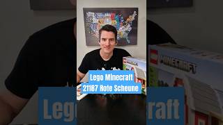 YouTube Thumbnail Lego Minecraft 21187 Rote Scheune - Leider exklusiv!