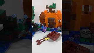YouTube Thumbnail LEGO Minecraft The Pumpkin Farm Review