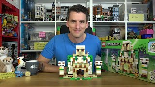 YouTube Thumbnail Eine super Idee &amp; ein wilder Preis: Die Eisengolem-Festung für 105€: LEGO® Minecraft 21250