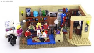 YouTube Thumbnail LEGO Ideas The Big Bang Theory set 21302